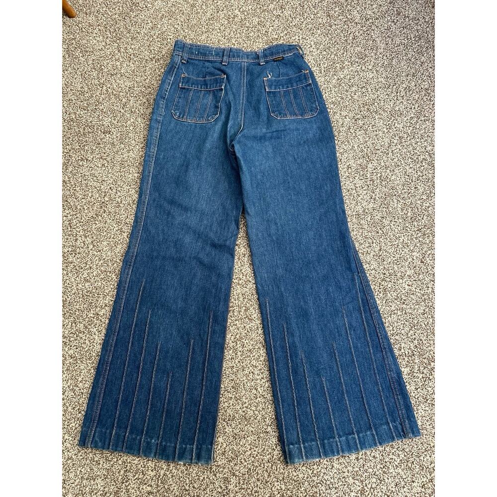 Vintage Wrangler Jeans Womens 13/14 Rare USA Made Western Cowboy Cowgirl - Picture 3 of 8